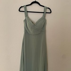 Sage Green Bridesmaid/Prom dress